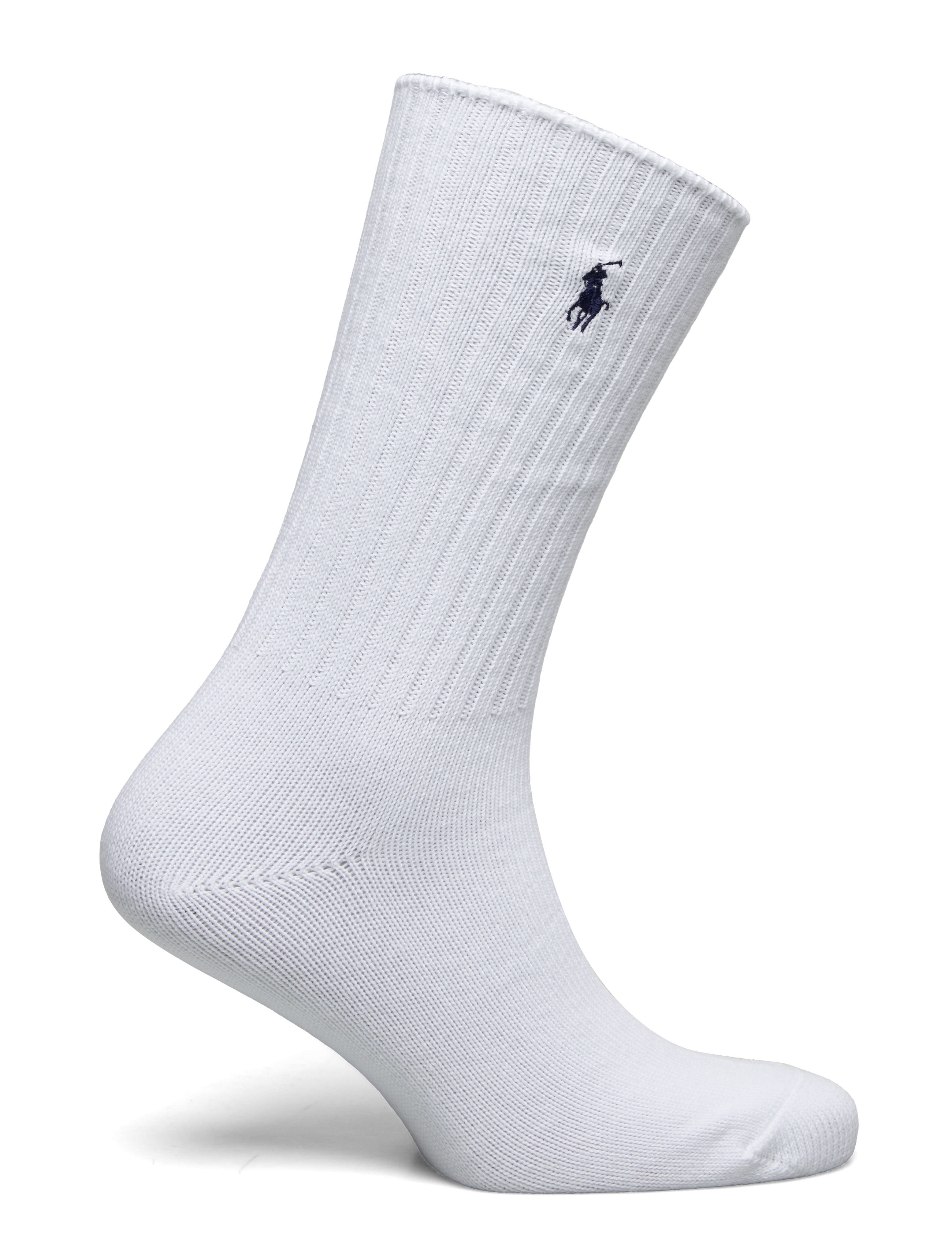 Polo Ralph Lauren - Cotton-Blend Crew Socks - crew socks - white navy pp - 1