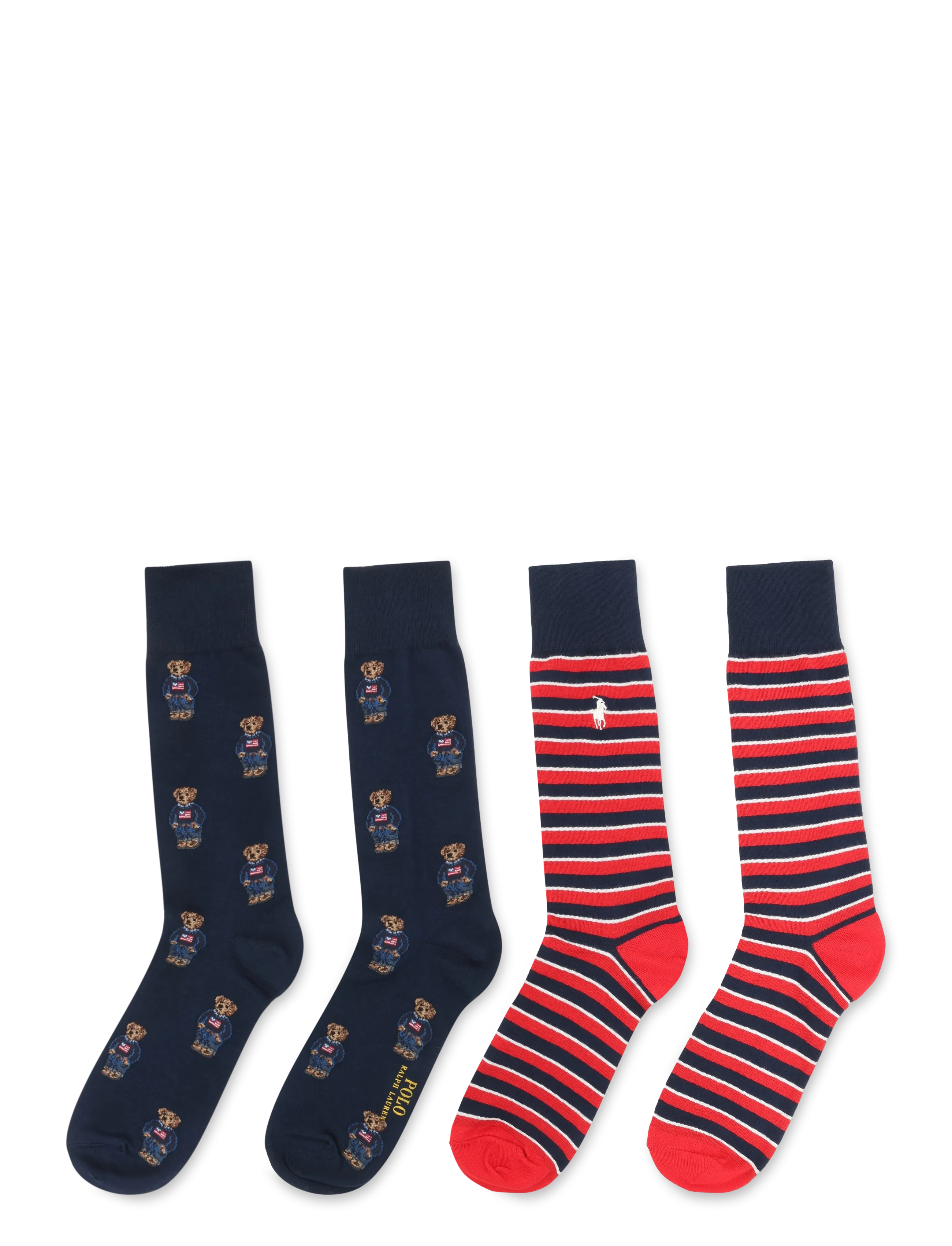 Polo Ralph Lauren - COTTON-2PK DNM BEAR-AKL-2PK - nvast - 1