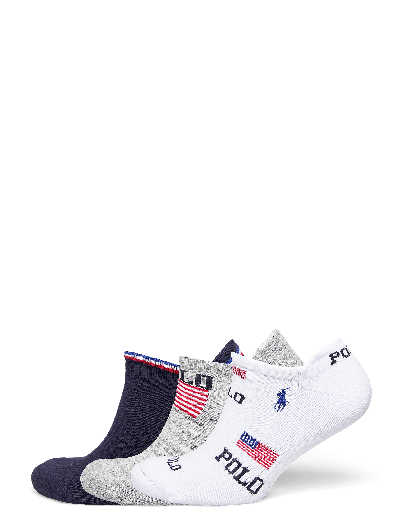 BCI COMBED COTTON-ALLOVER POLO USA - 3PK WHITE/NAVY/GR