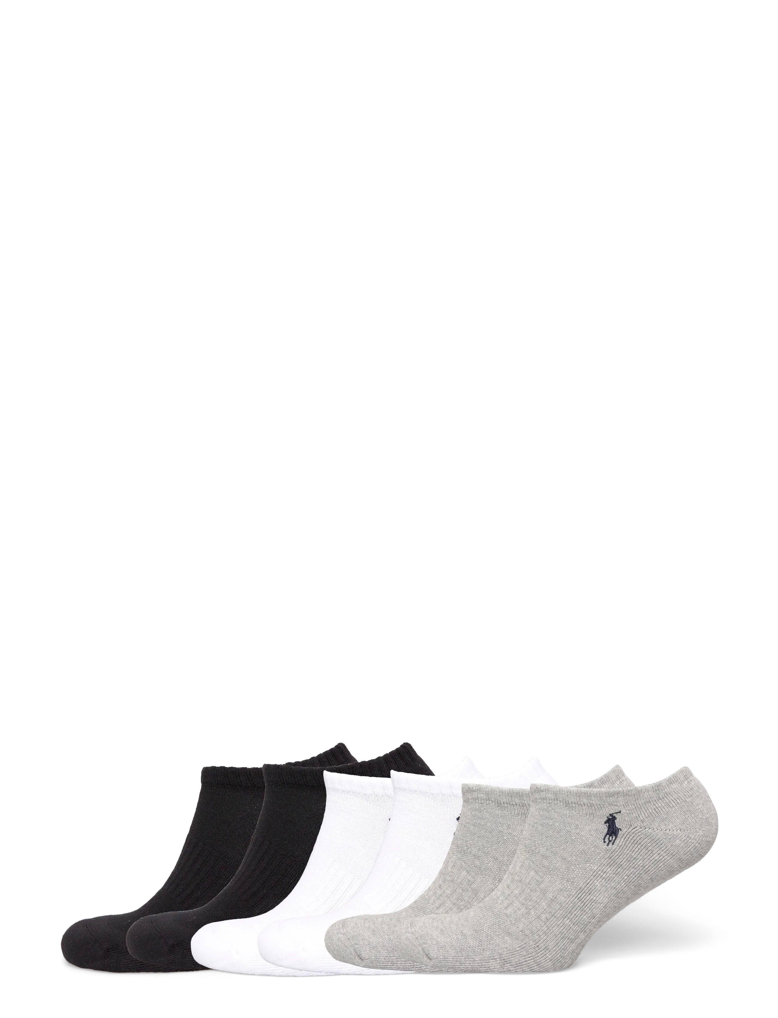 Polo Ralph Lauren Cotton-Blend Low-Cut-Sock 6-Pack - Strumpor - GREY ASSORTED / multi