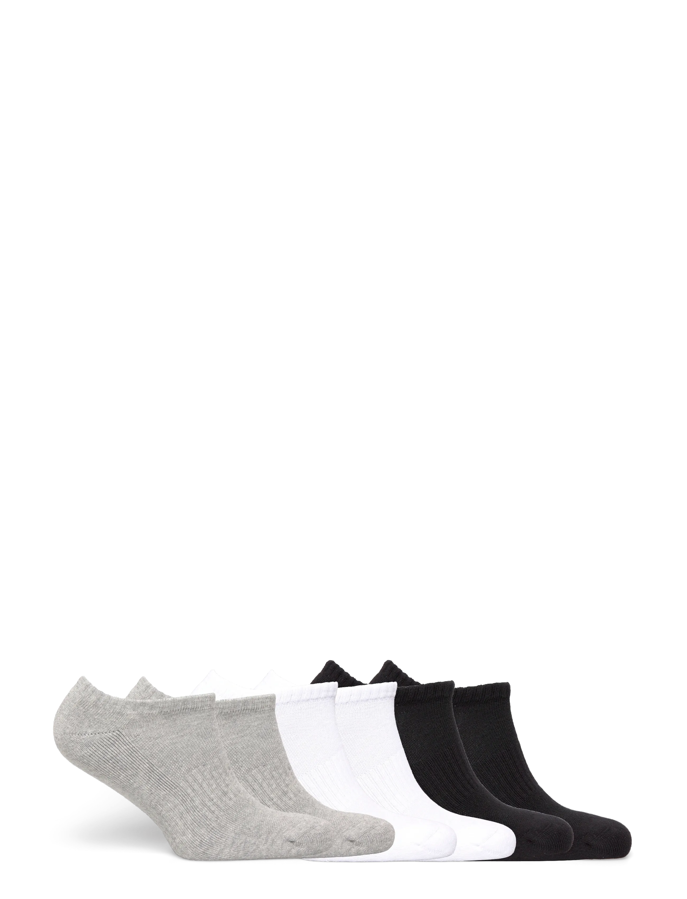 Polo Ralph Lauren - Cotton-Blend Low-Cut-Sock 6-Pack - ankle socks - grey assorted - 1