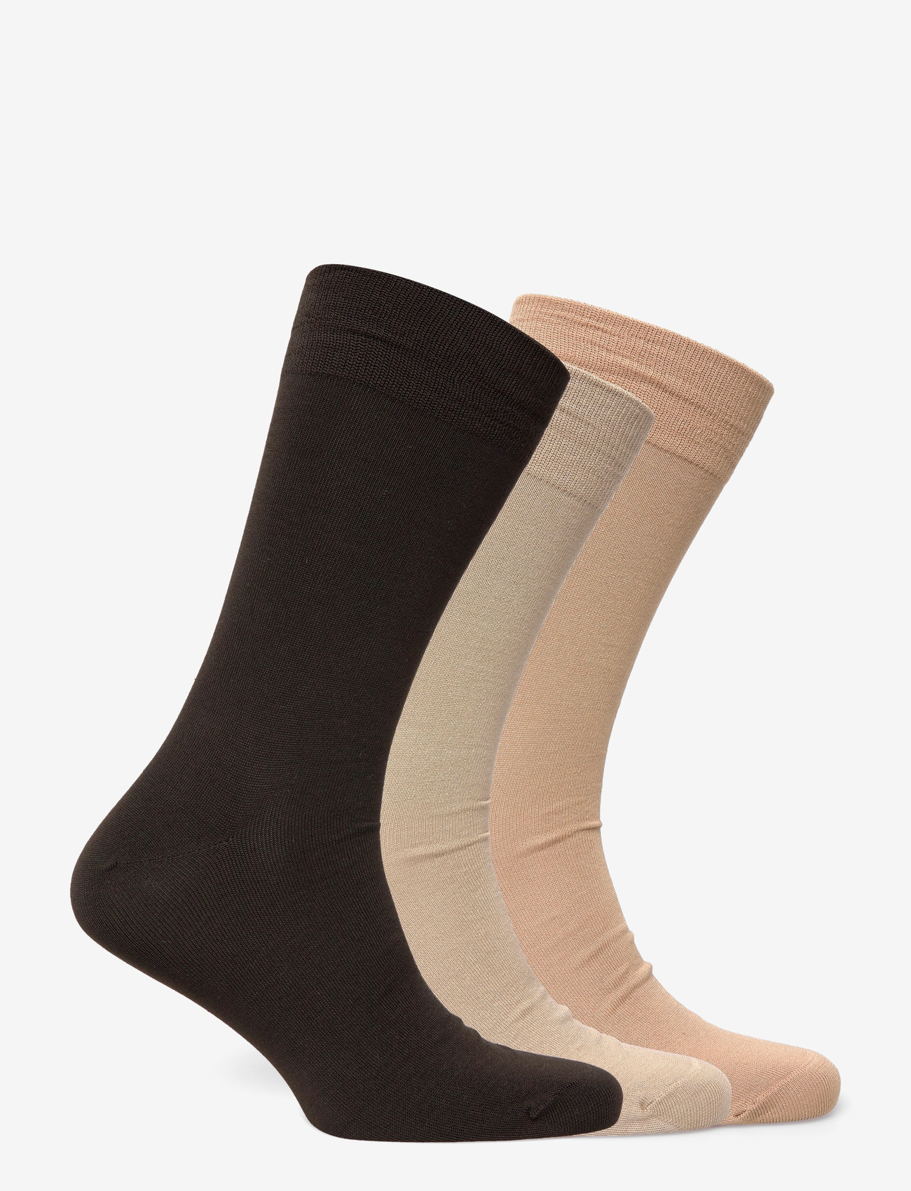 Polo Ralph Lauren - Cotton-Blend Trouser Sock 3-Pack - crew-socken - stone/brown/camel - 1