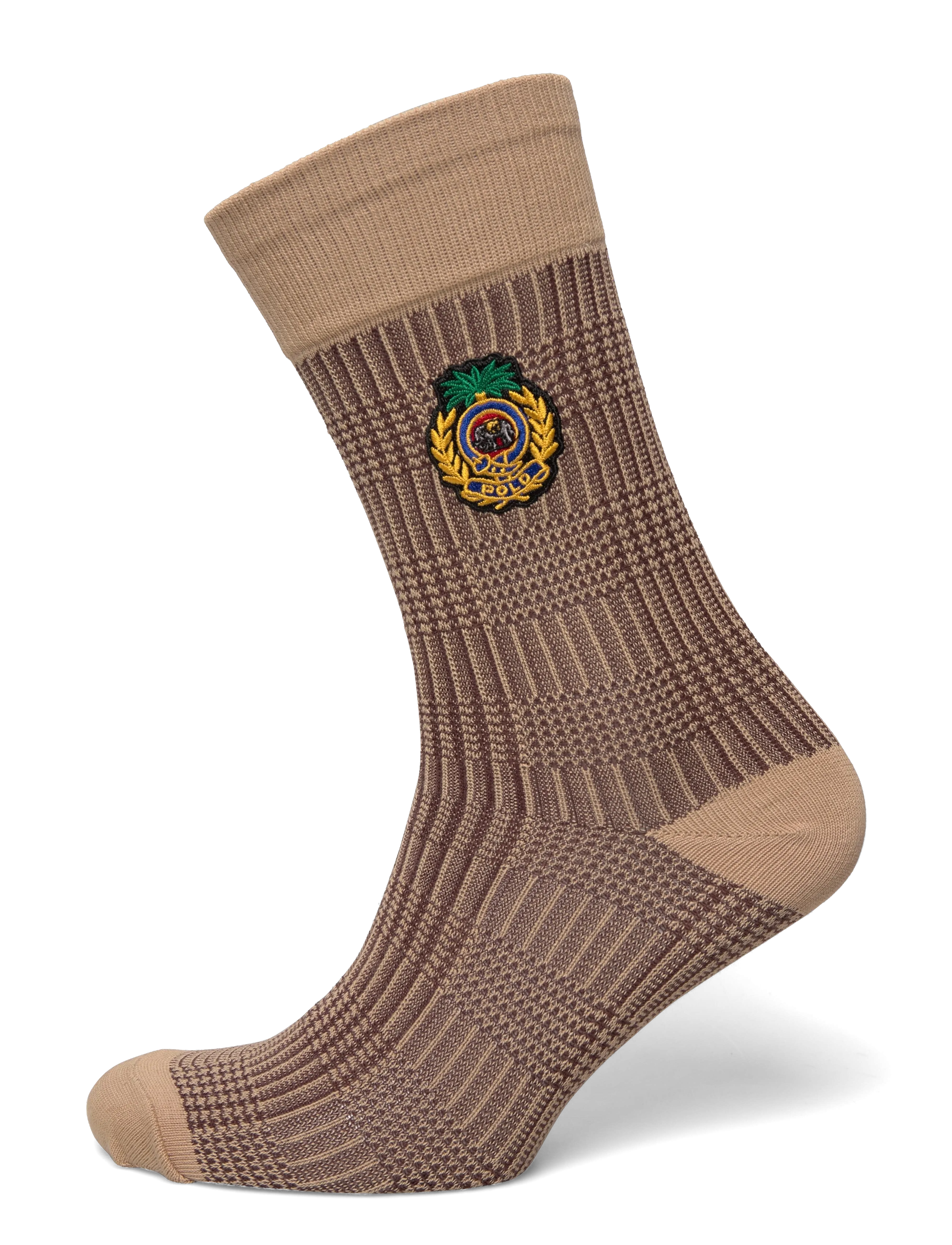 Polo Ralph Lauren - Polo Bear & Crest Trouser Sock 2-Pack - navy/beige h - 2