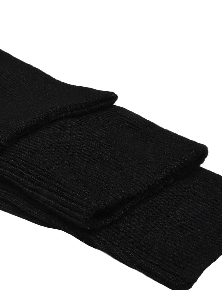 Polo Ralph Lauren - RAYON-3P TCH RBDR-CRW-3PK - crew socks - black - 2