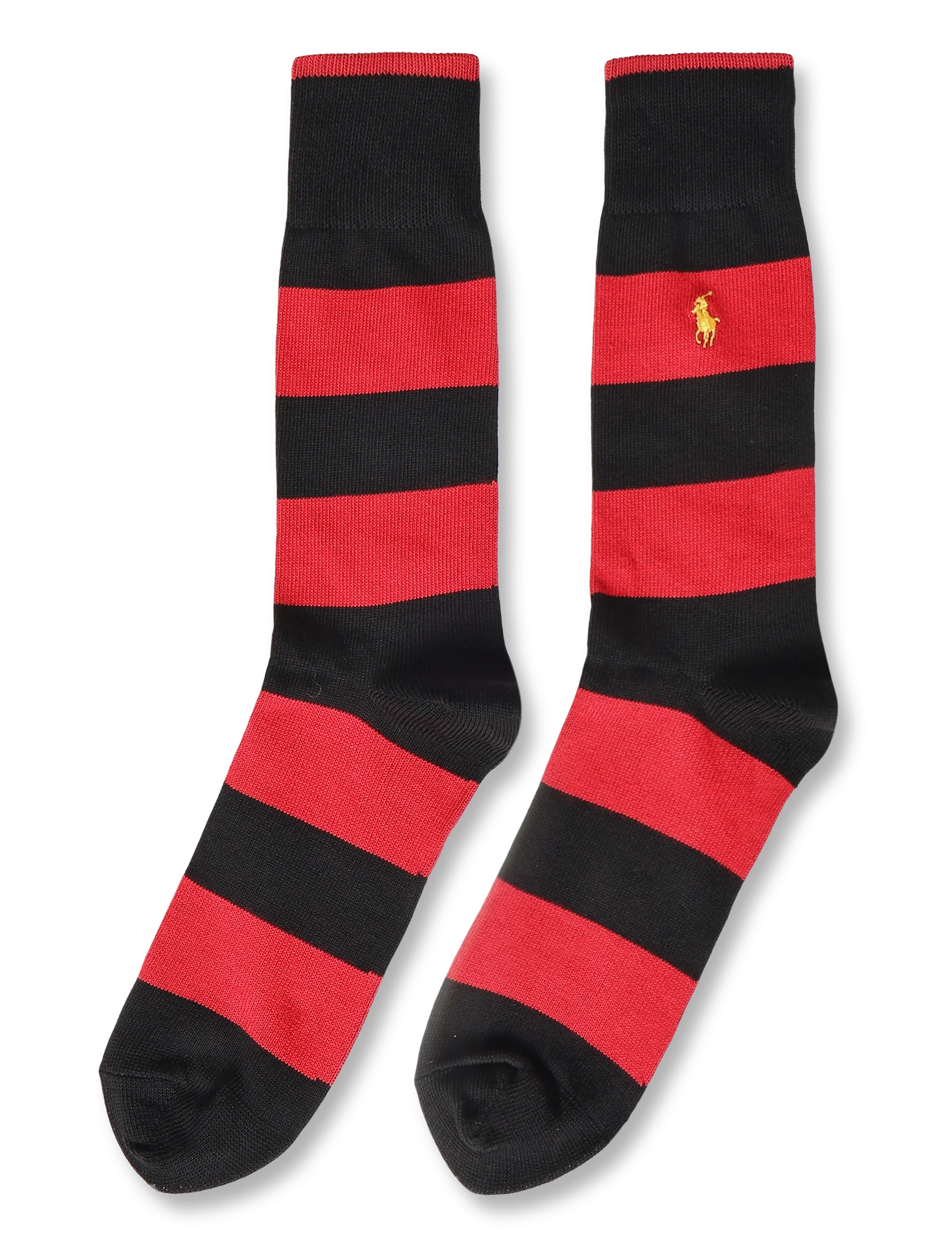 Polo Ralph Lauren - COMBED COTTON-2P CD RRYS-CRW-2PK - sokker - red - 1