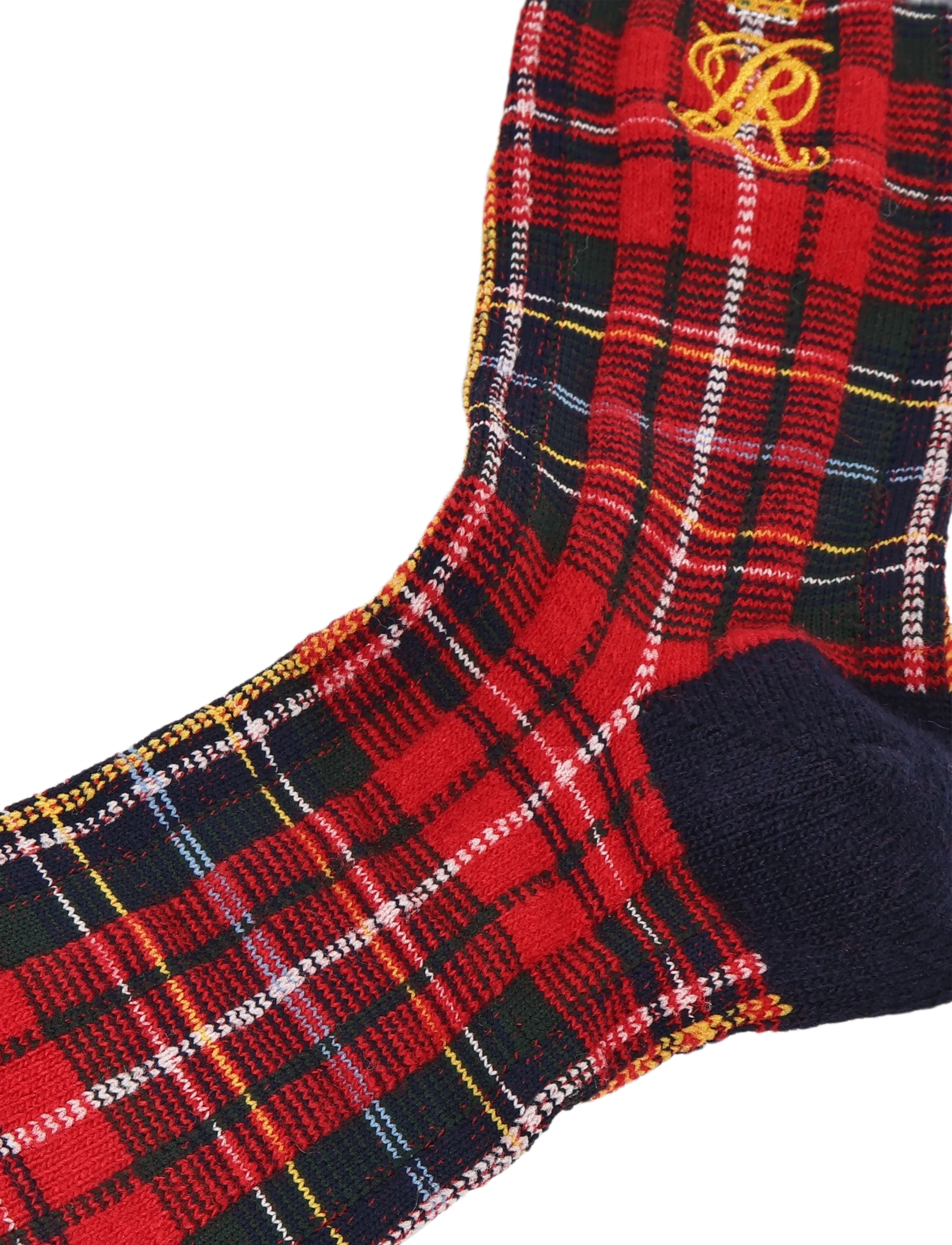 Polo Ralph Lauren - LAMBSWOOL BLEND-3P LWL NCGB-CRW-3PK - tennissocken - hunter multi - 2