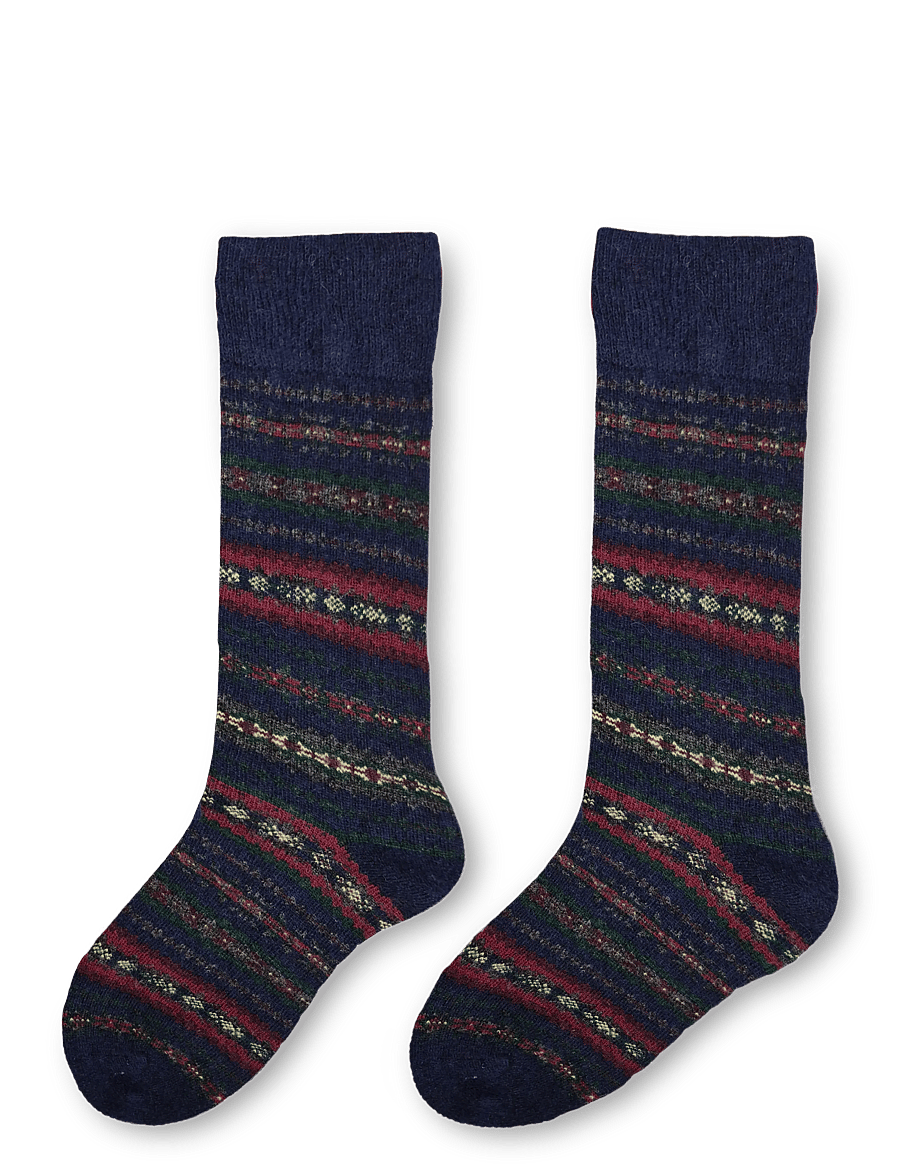 Polo Ralph Lauren - WOOL BLEND-WL FAIR ISL-CRW-1PK - tennissocken - navy - 1