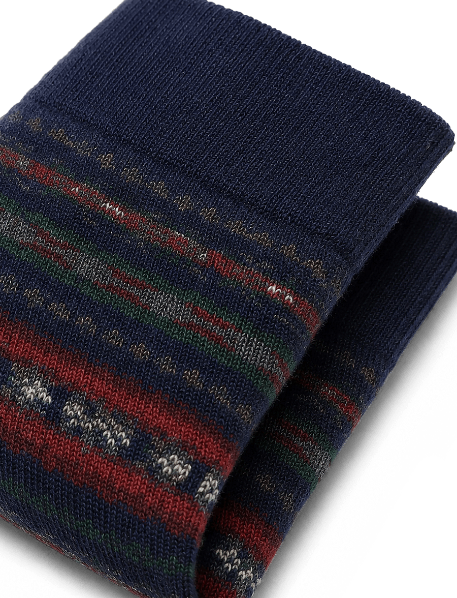 Polo Ralph Lauren - WOOL BLEND-WL FAIR ISL-CRW-1PK - tennissocken - navy - 2