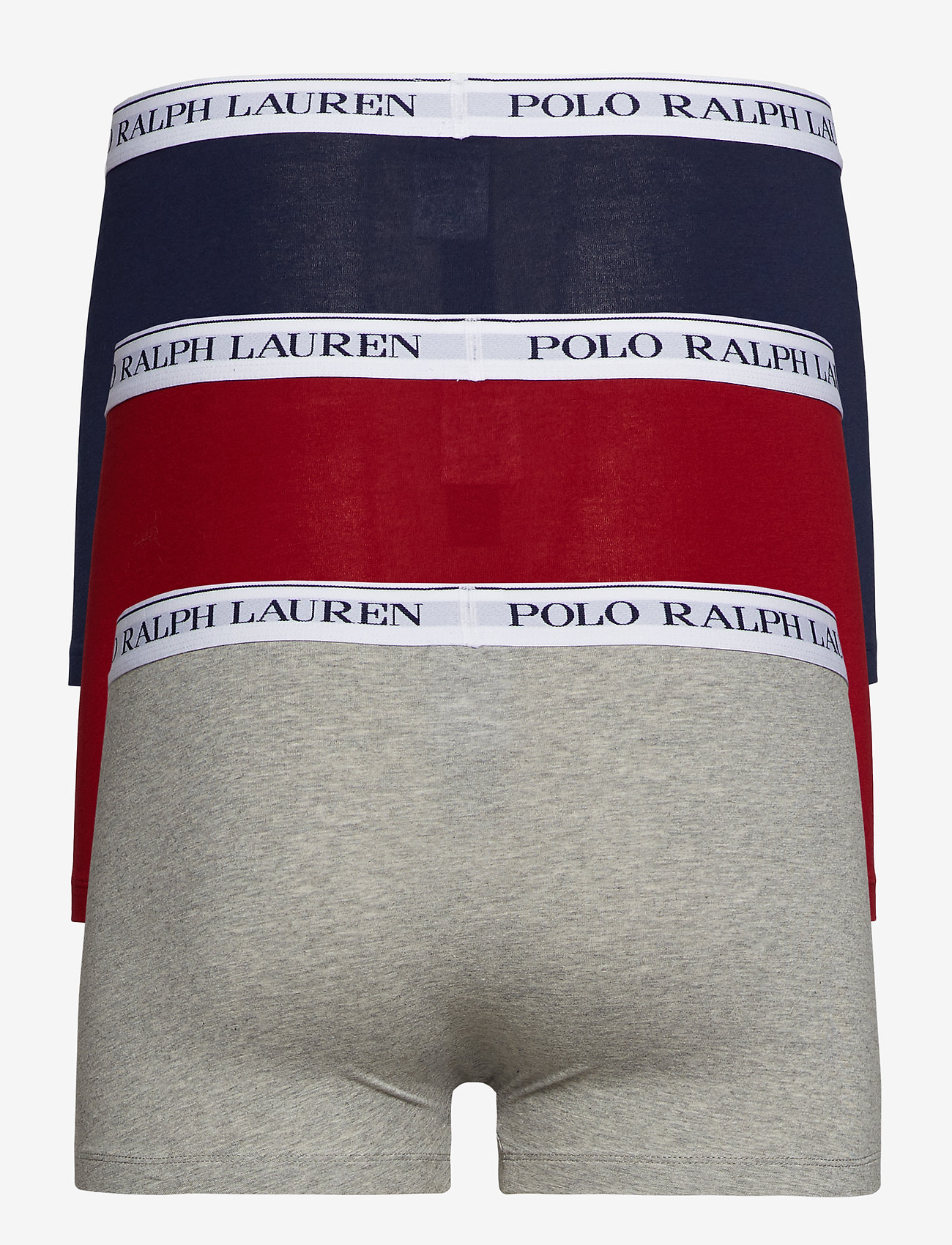 Polo Ralph Lauren - Stretch-Cotton Trunk 3-Pack - 3pk and hthr / ea - 1