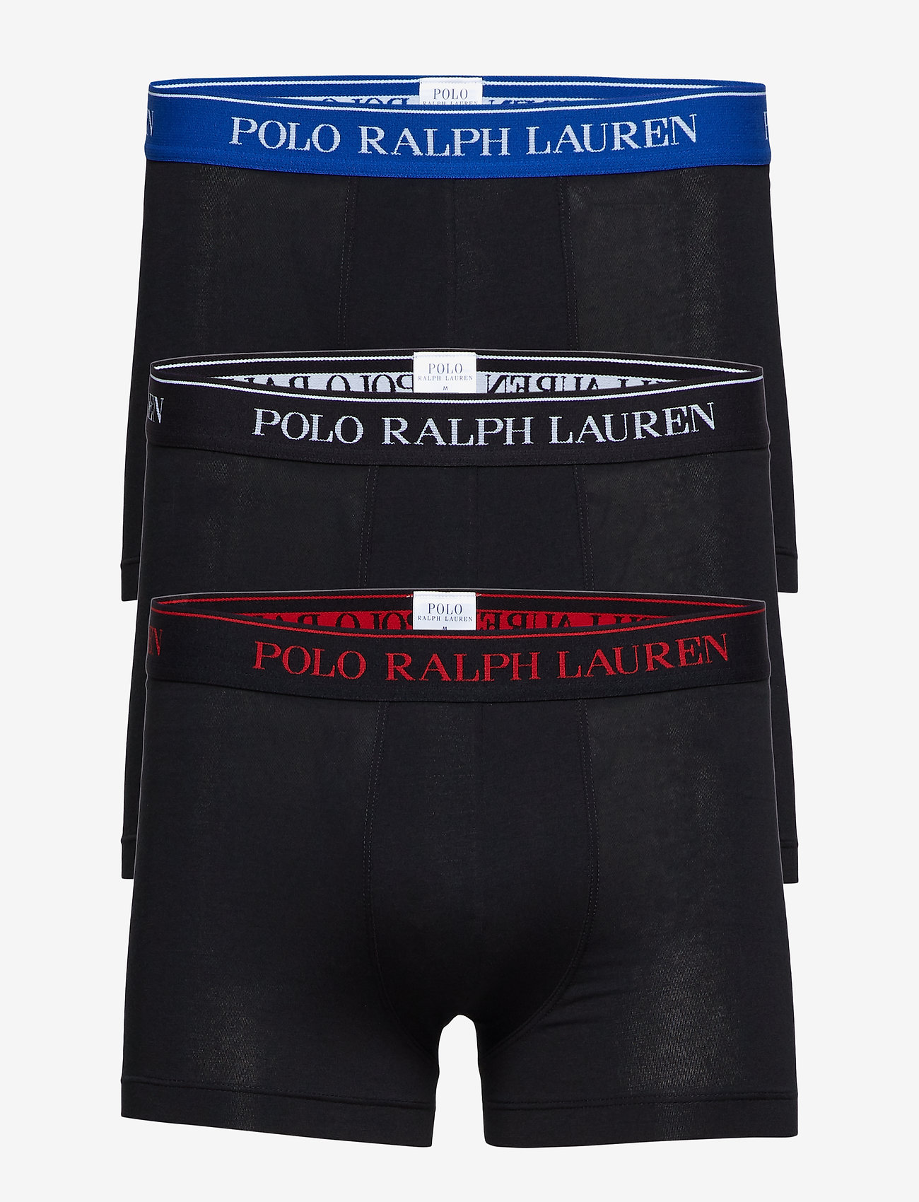 3PK BLK/RED/BLK/S