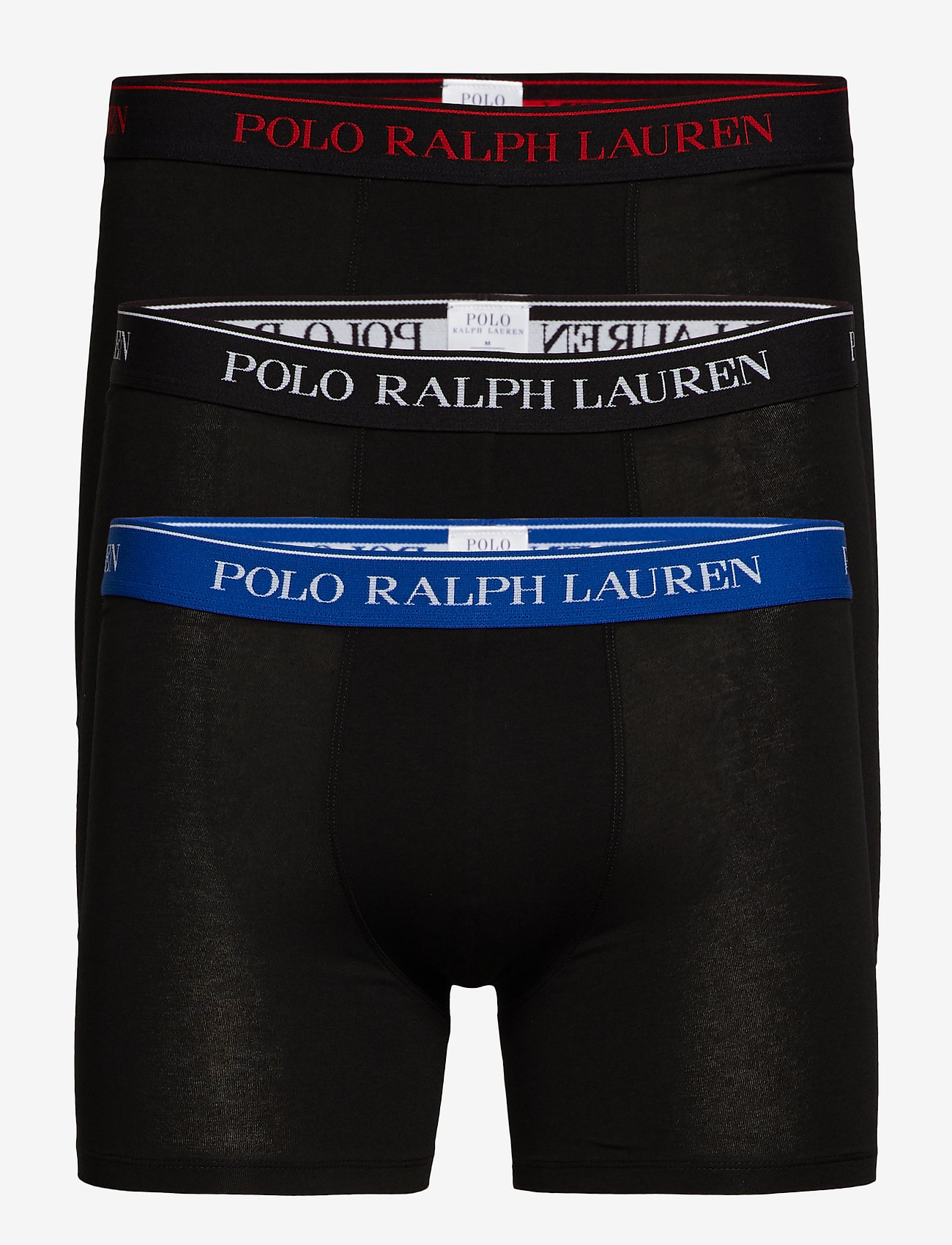 Polo Ralph Lauren - COTTON/ELASTANE-3PK-BXB - 3pk blk/red/blk/s - 0