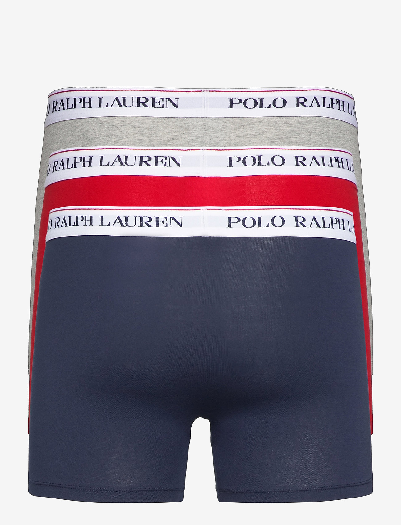 Polo Ralph Lauren - Cotton Boxer Brief 3-Pack - 3pk navy/red/and - 1