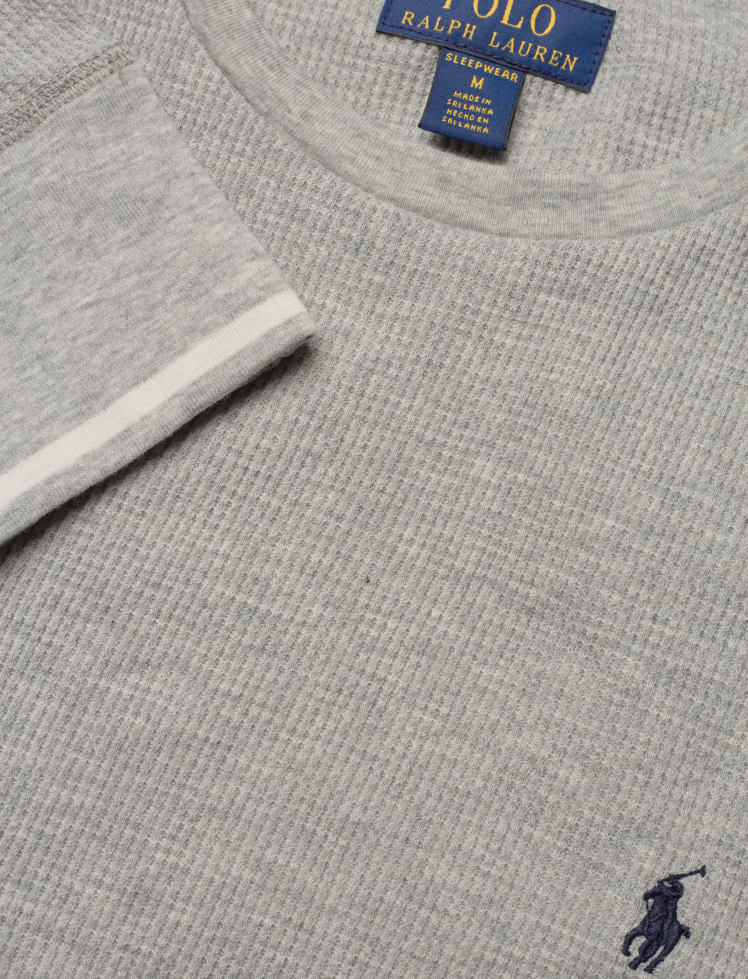 Polo Ralph Lauren - Waffle-Knit Crewneck - andover heather/c - 2