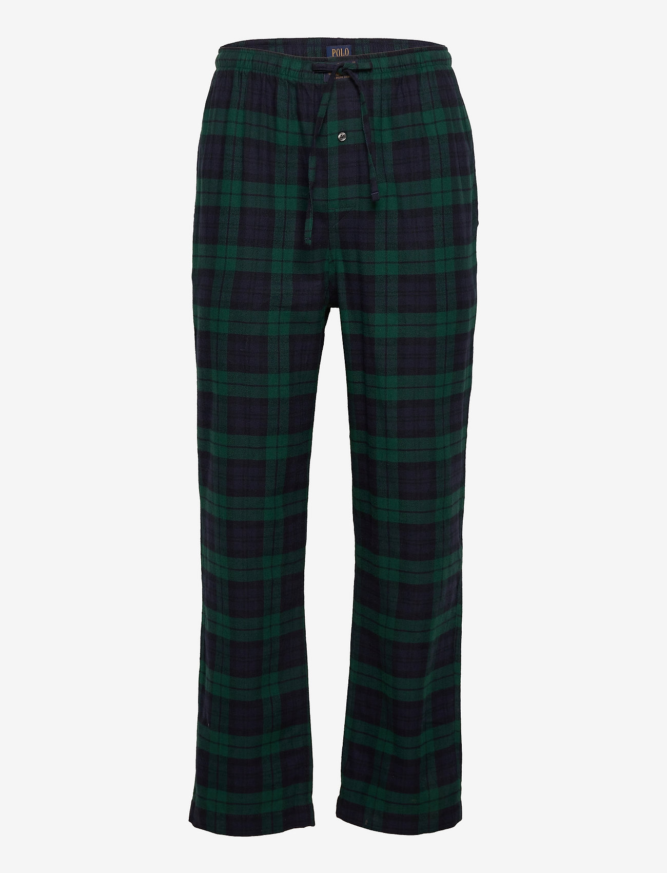 Polo Ralph Lauren - Plaid Flannel Sleep Set - black watch bear - 2