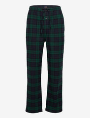 Polo Ralph Lauren Underwear - Plaid Flannel Sleep Set - black watch bear - 2