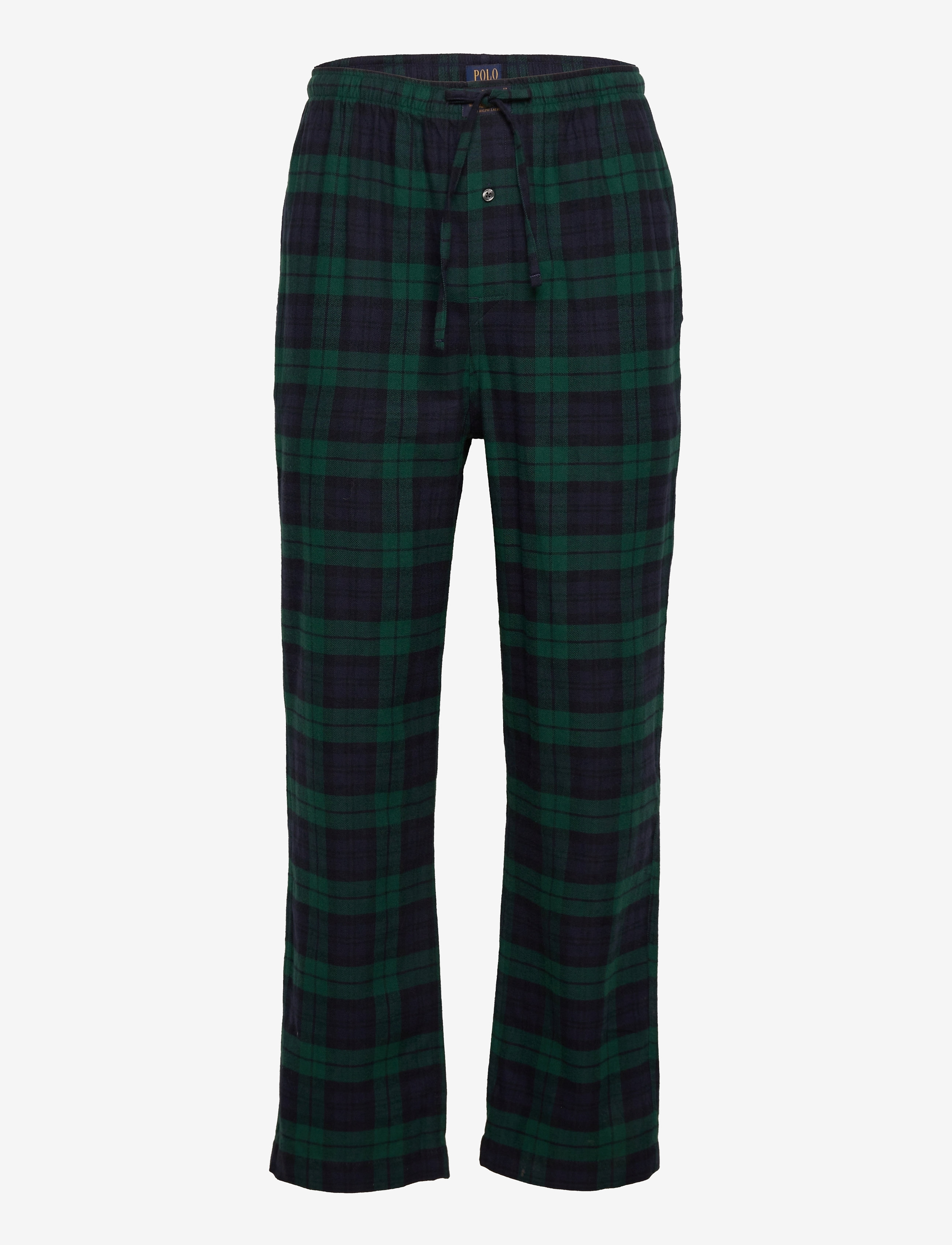 Polo Ralph Lauren - Plaid Flannel Sleep Set - black watch bear - 2