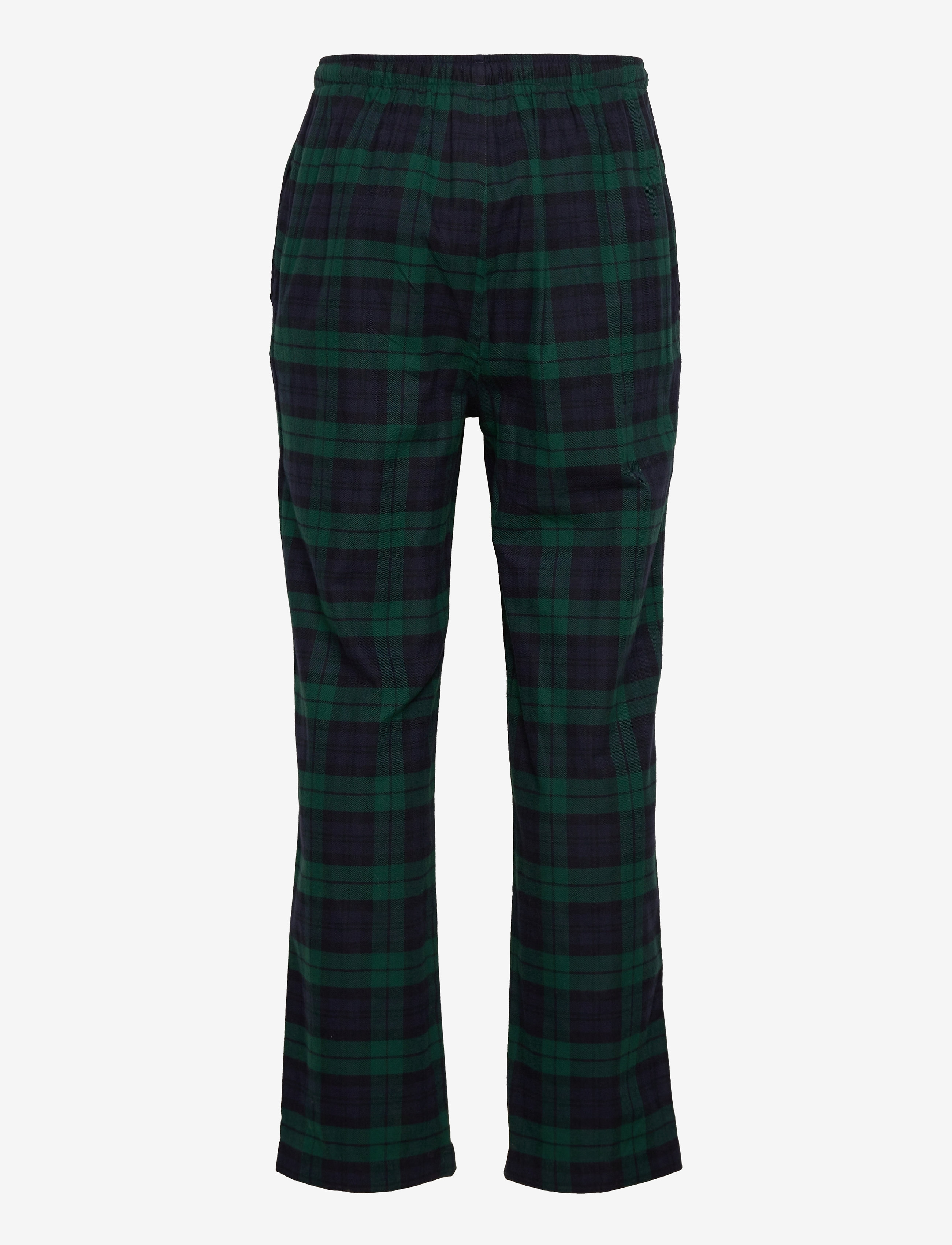 Polo Ralph Lauren - Plaid Flannel Sleep Set - black watch bear - 3