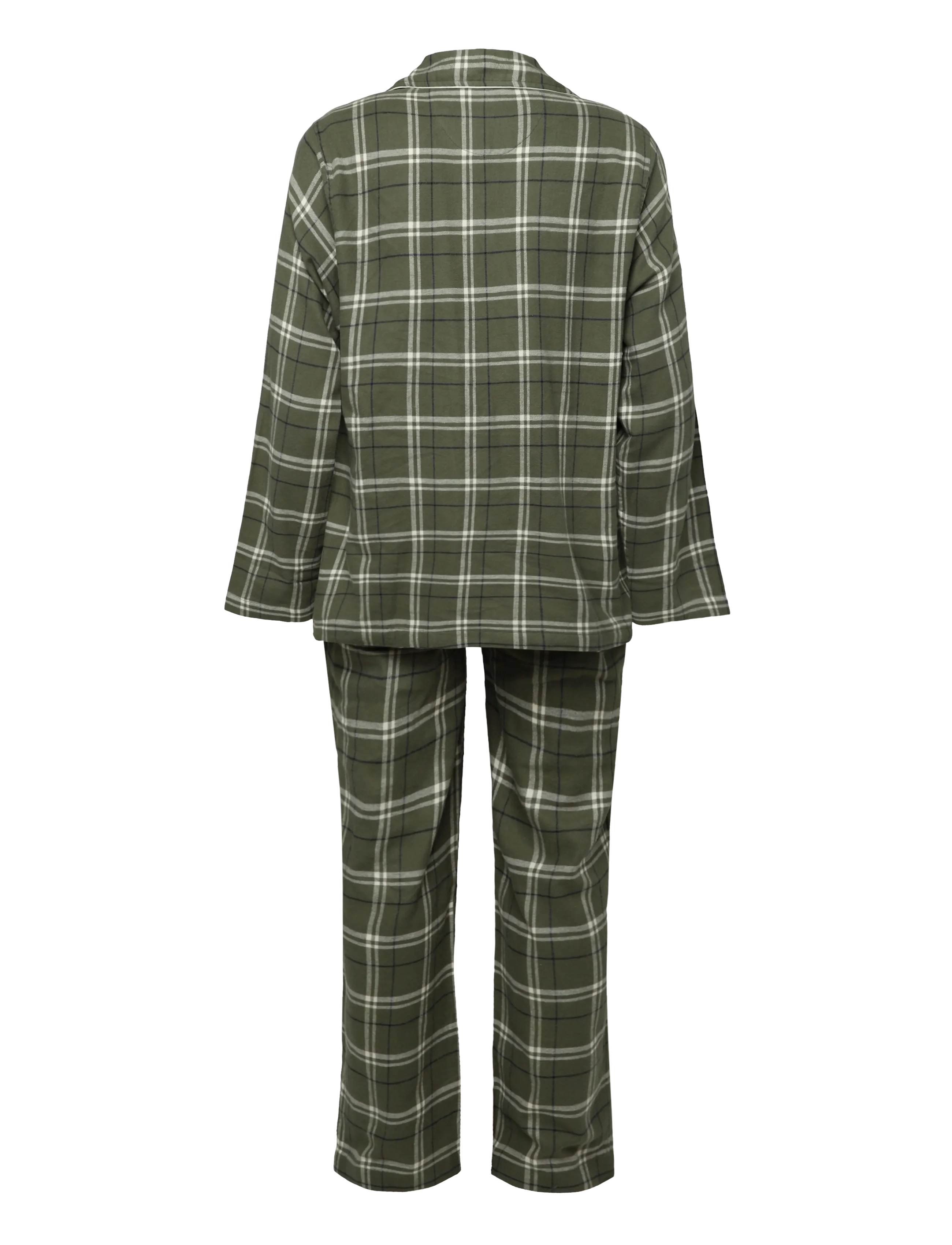 Polo Ralph Lauren - Plaid Flannel Sleep Set - cruise olive navy - 2