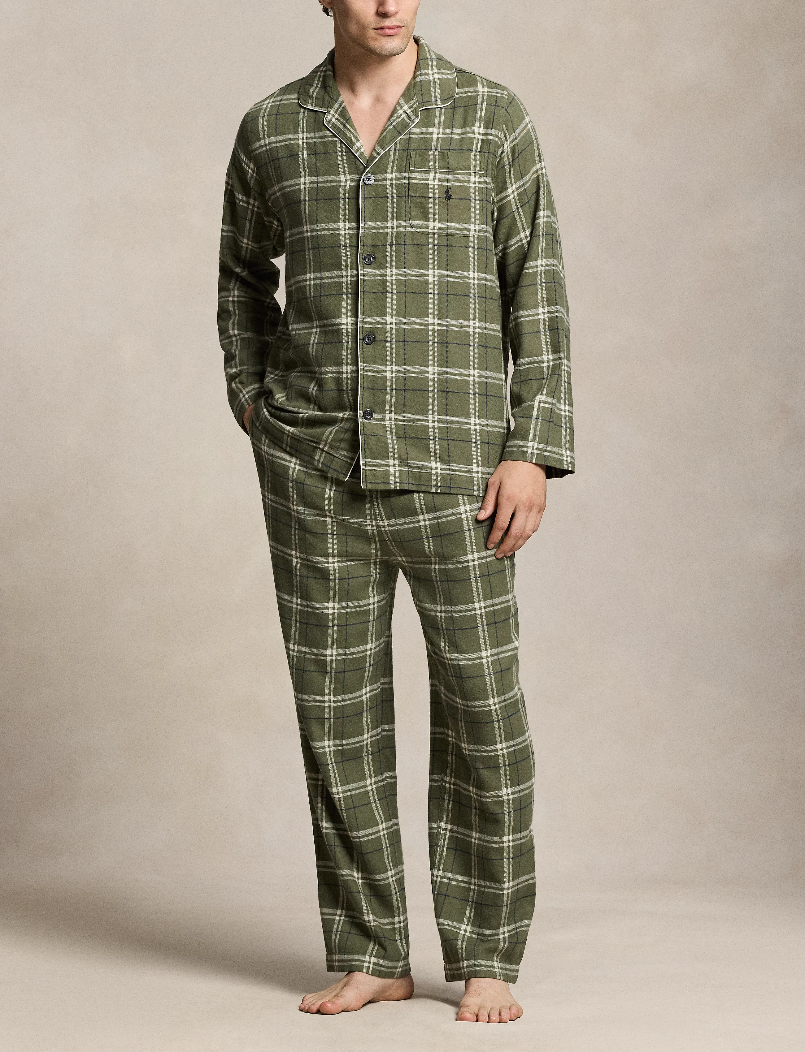 Plaid Flannel Sleep Set
