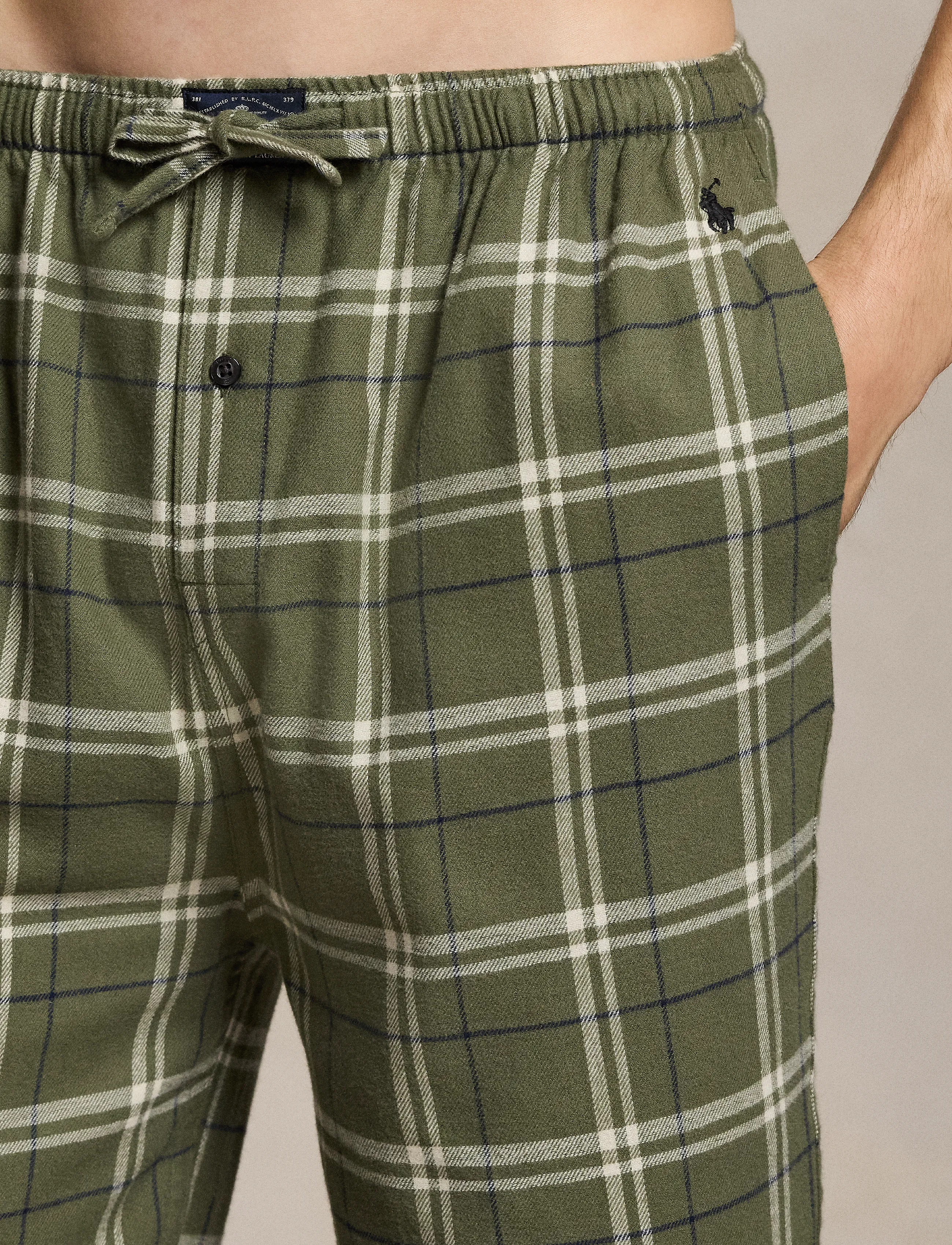 Polo Ralph Lauren rutig flanellpyjamas herr – bild 4