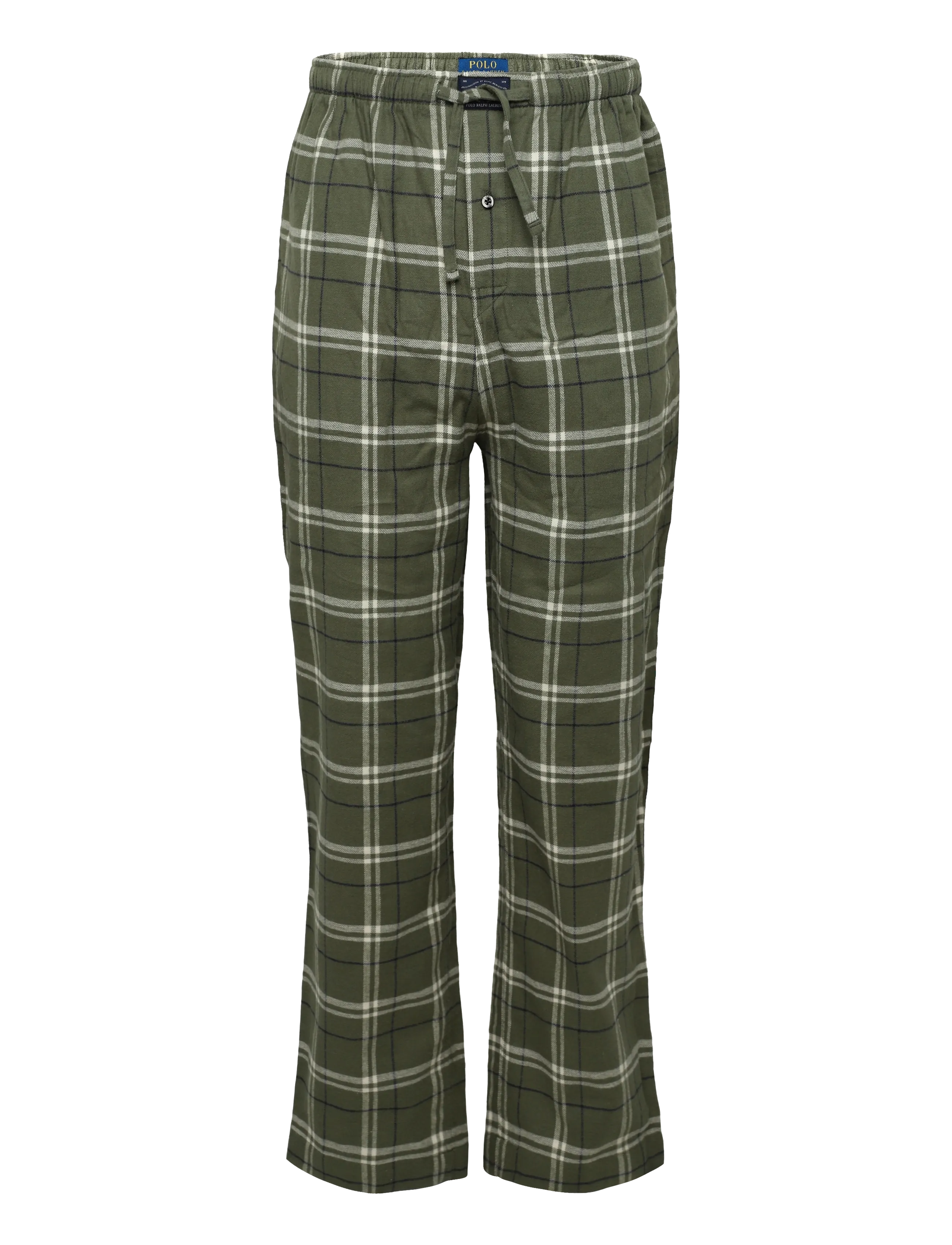 Polo Ralph Lauren - Plaid Flannel Sleep Set - cruise olive navy - 3