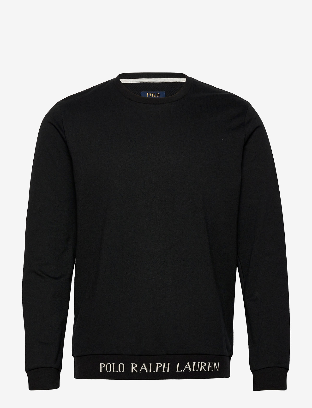 LOOP BACK JERSEY-CRW-STP - POLO BLACK GUIDE