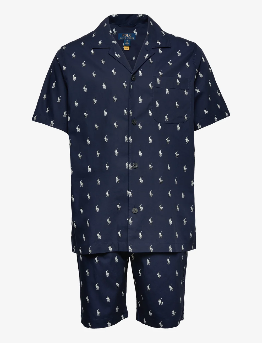 Polo Ralph Lauren Underwear Signature Pony Cotton Pajama Set Pyjamas Boozt