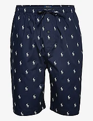Polo Ralph Lauren Underwear - Signature Pony Cotton Pajama Set - navy / nevis aopp - 2