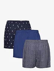 Polo Ralph Lauren Underwear - COTTON-3PK-BXR - bokseru šorti - 3pk foulard/nvy a - 1