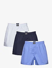 Polo Ralph Lauren Underwear - Cotton Boxer 3-Pack - boxershorts - 3pk hbr isl blu/n - 0