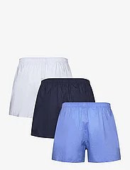 Polo Ralph Lauren Underwear - Cotton Boxer 3-Pack - unterhosen im multipack - 3pk hbr isl blu/n - 1
