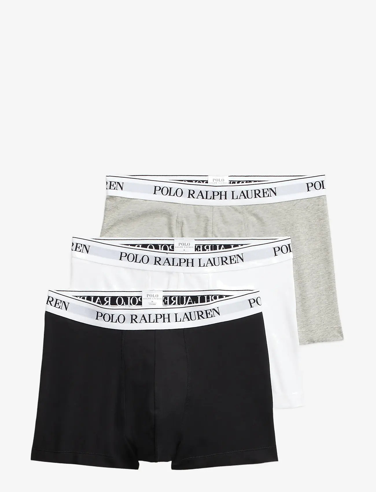 Polo Ralph Lauren - Classic Stretch-Cotton Trunk 3-Pack - unterhosen im multipack - 3pk and hthr/blac - 1