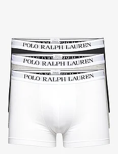 Classic Stretch-Cotton Trunk 3-Pack, Polo Ralph Lauren Underwear