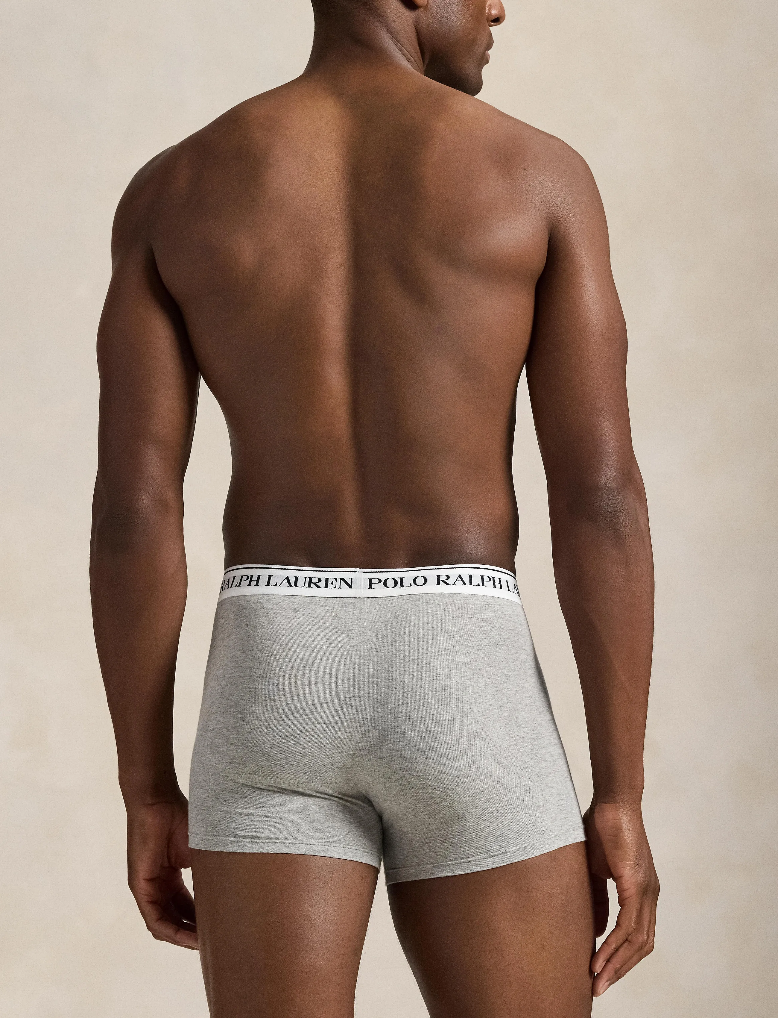 Polo Ralph Lauren - Classic Stretch-Cotton Trunk 3-Pack - lot de sous-vêtements - 3pk and hthr/blac - 2