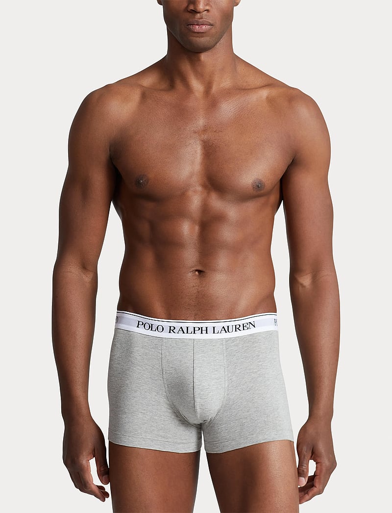 Polo Ralph Lauren - Classic Stretch-Cotton Trunk 3-Pack - unterhosen im multipack - 3pk and hthr/blac - 5