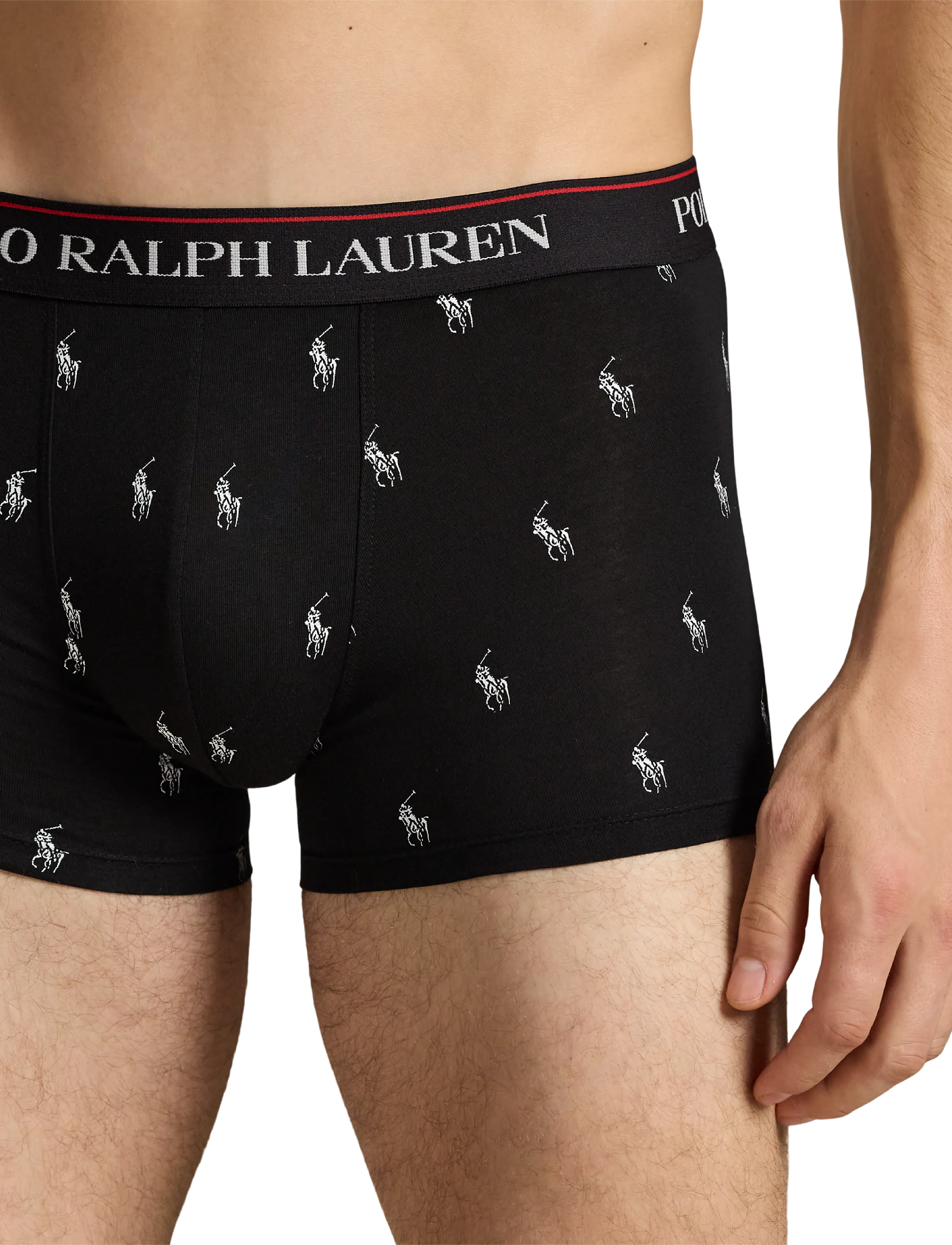 Polo Ralph Lauren - BCI COTTON/ELASTANE-3PK-TRN - alushousut monipakkauksessa - 3pk blk/blk wht s - 2