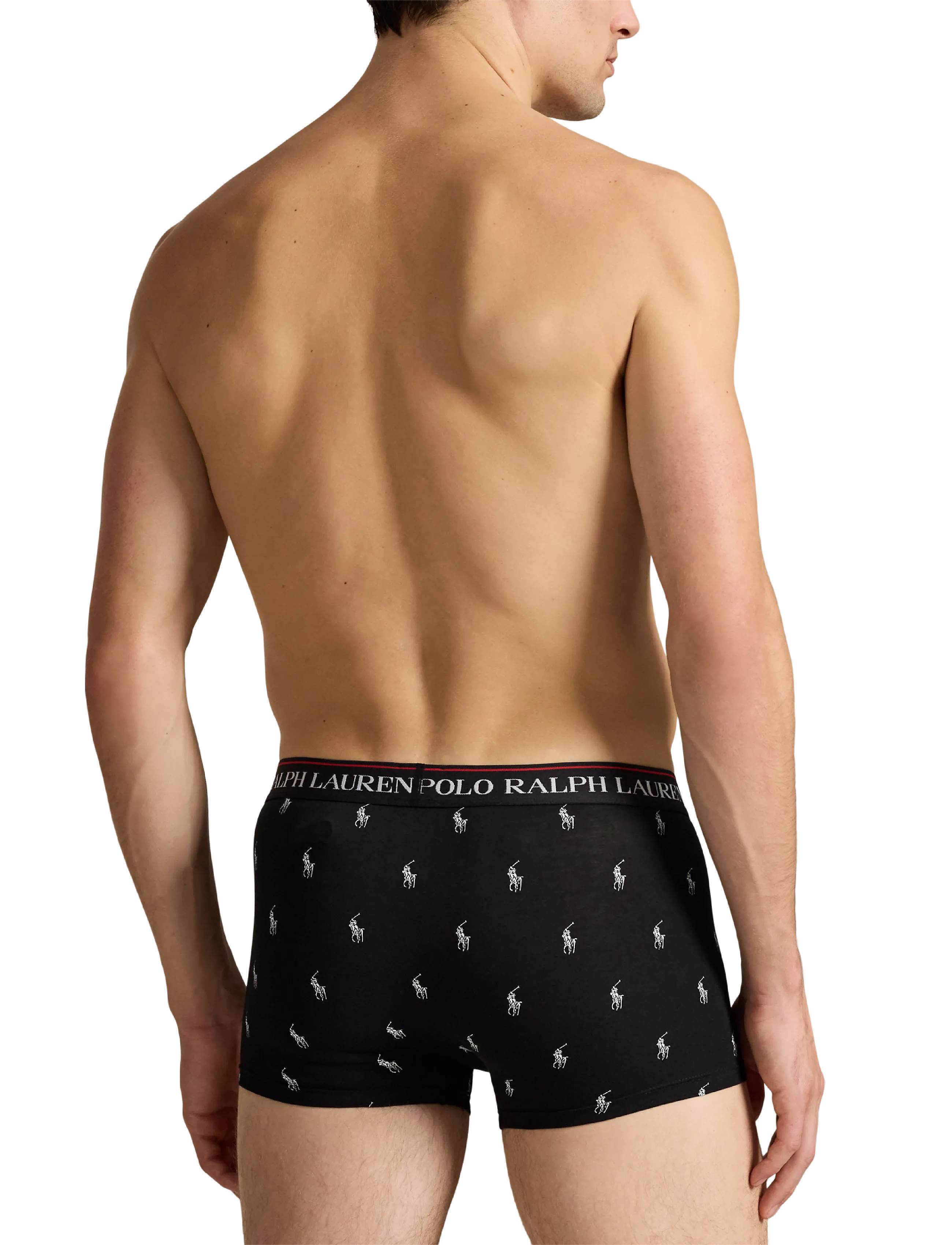 Polo Ralph Lauren - BCI COTTON/ELASTANE-3PK-TRN - alushousut monipakkauksessa - 3pk blk/blk wht s - 3