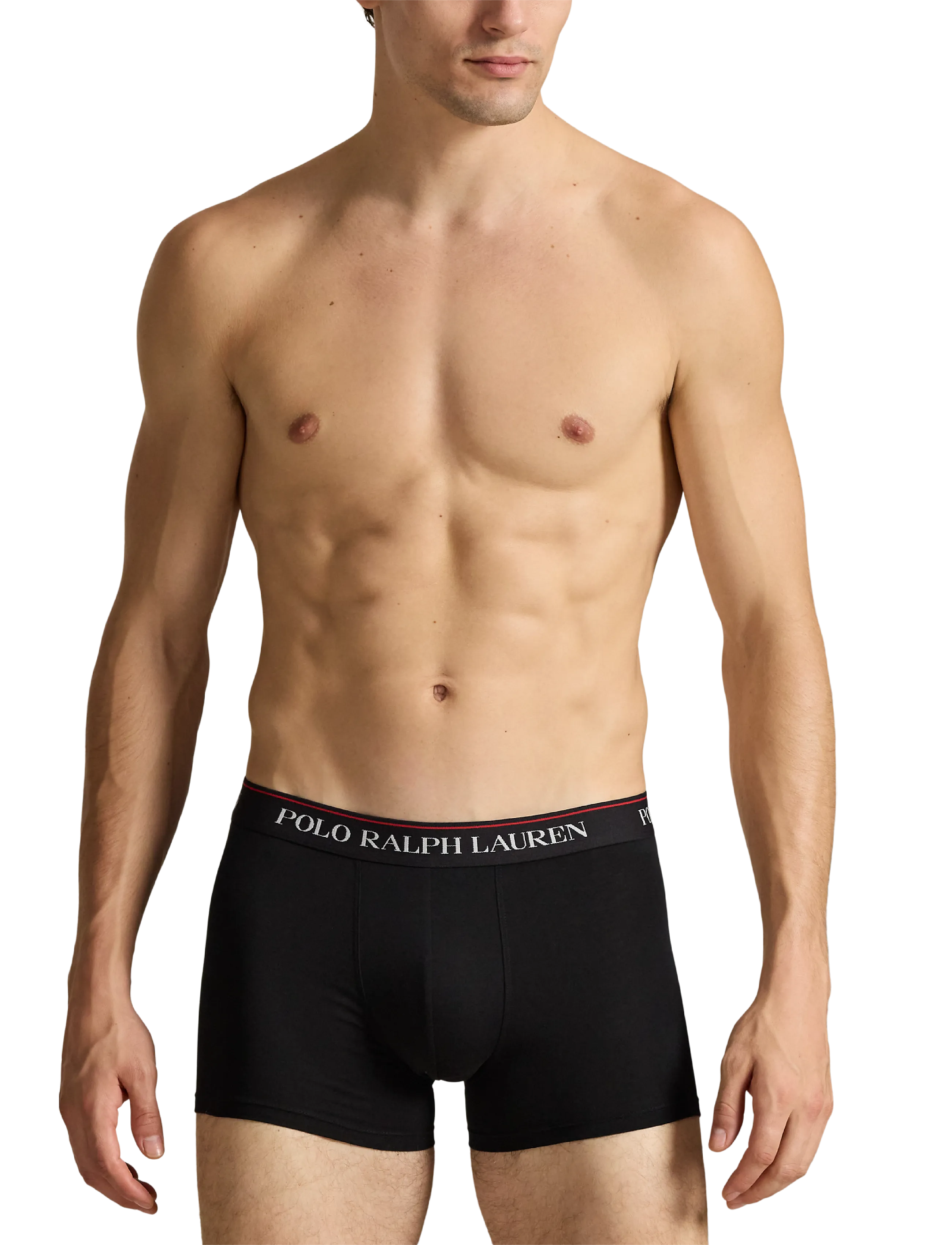 Polo Ralph Lauren - BCI COTTON/ELASTANE-3PK-TRN - alushousut monipakkauksessa - 3pk blk/blk wht s - 4
