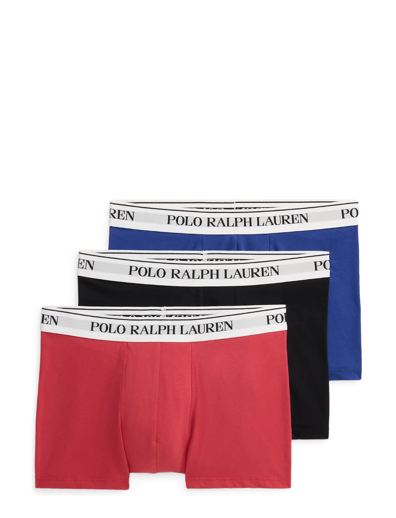 Polo Ralph Lauren Classic Stretch-Cotton Trunk 3-Pack - Multipack-Unterwäsche - 3PK BLK/BLU YACHT / black