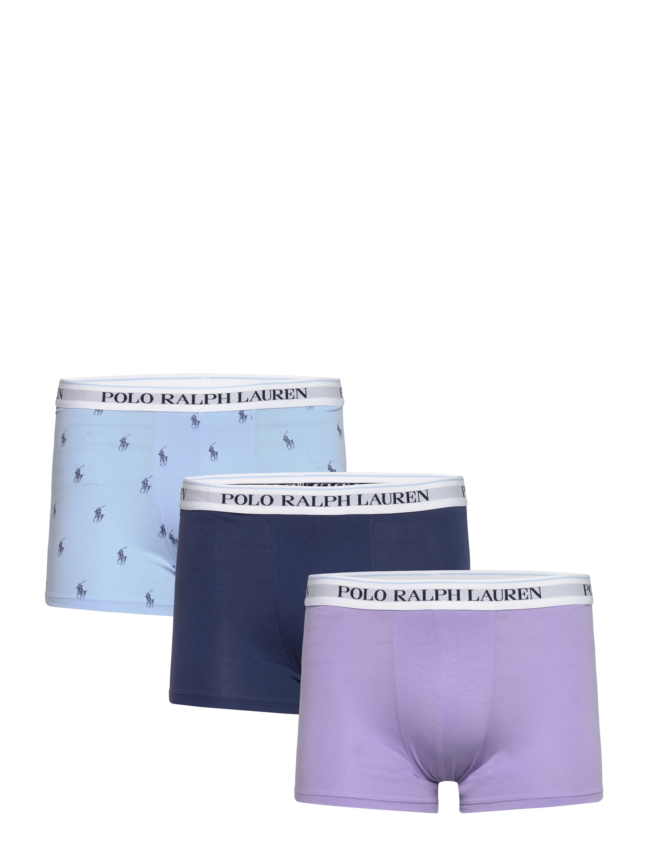 Polo Ralph Lauren Classic Stretch-Cotton Trunk 3-Pack - Boxerkalsonger - 3PK LAVNDR/ELT BL / blue