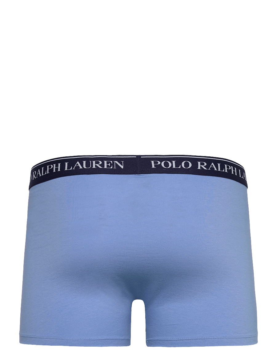 Polo Ralph Lauren - Classic Stretch-Cotton Trunk 3-Pack - multipack underpants - 3pk navy/dune tan - 3