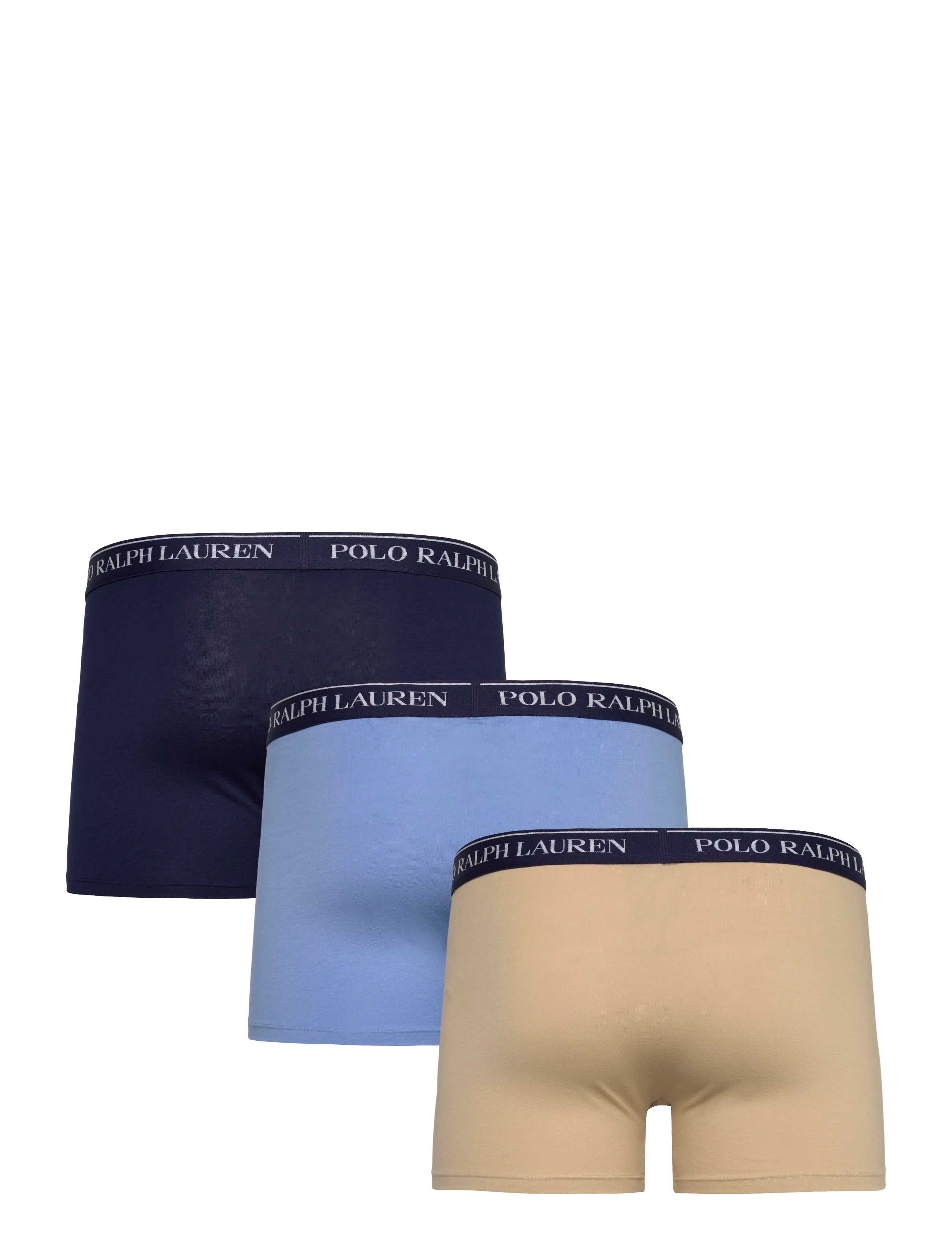 Polo Ralph Lauren - Classic Stretch-Cotton Trunk 3-Pack - unterhosen im multipack - 3pk navy/dune tan - 1