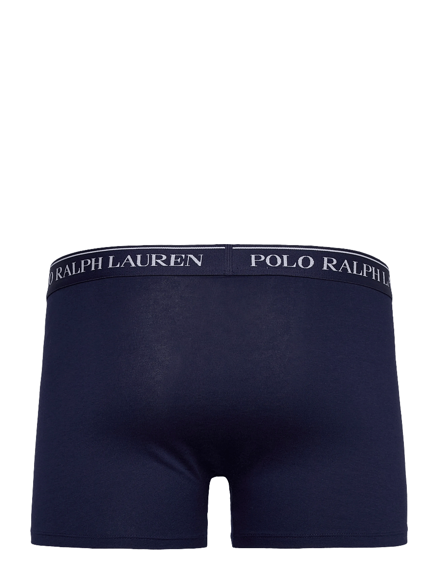 Polo Ralph Lauren - Classic Stretch-Cotton Trunk 3-Pack - multipack underpants - 3pk navy/dune tan - 5