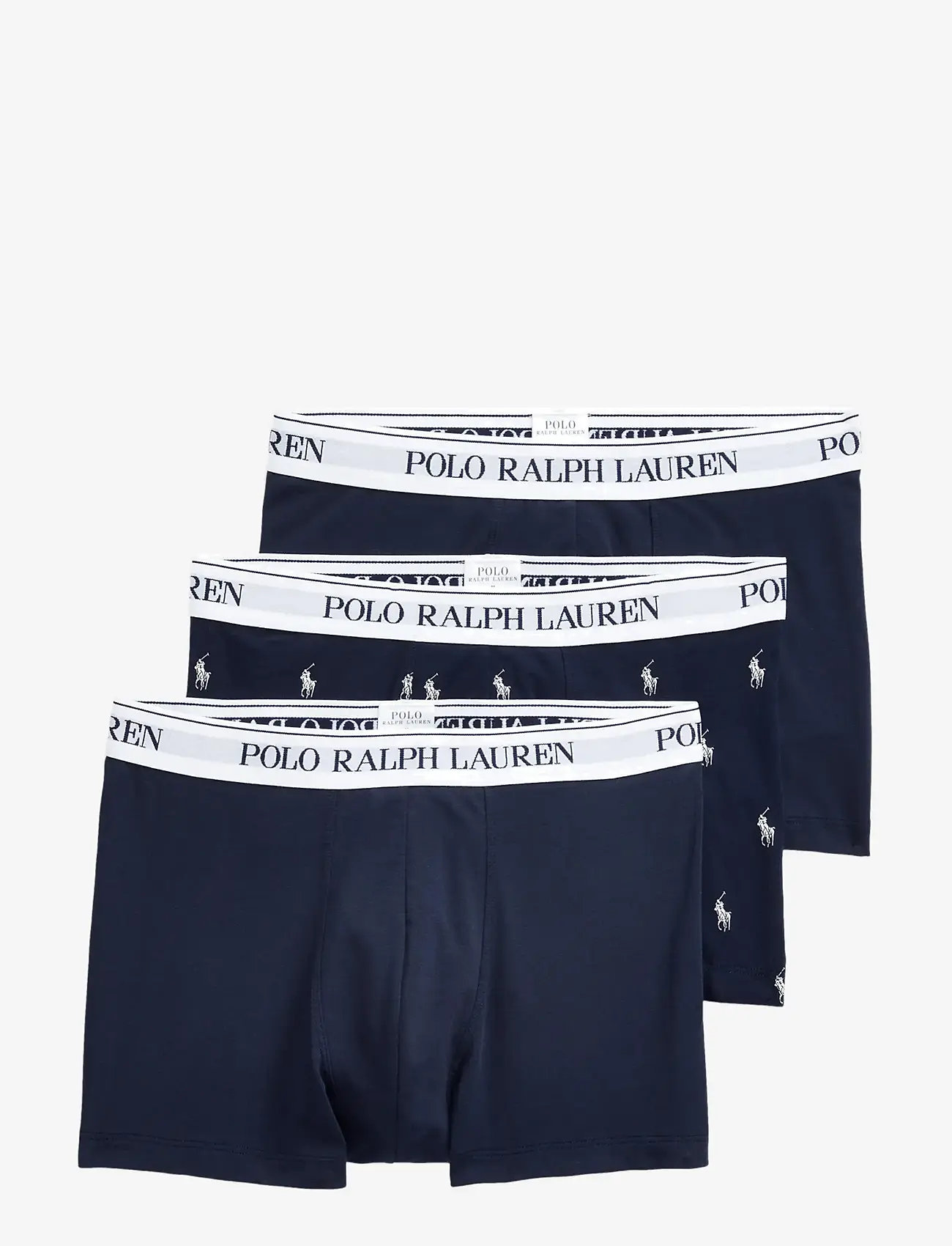 Polo Ralph Lauren - Classic Stretch-Cotton Trunk 3-Pack - multipack underpants - 3pk navy/navy aop - 1