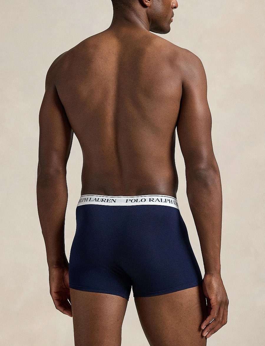 Polo Ralph Lauren - Classic Stretch-Cotton Trunk 3-Pack - multipakk aluspüksid - 3pk navy/navy aop - 2