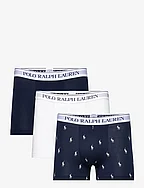 Classic Stretch-Cotton Trunk 3-Pack - 3PK NAVY / WHITE