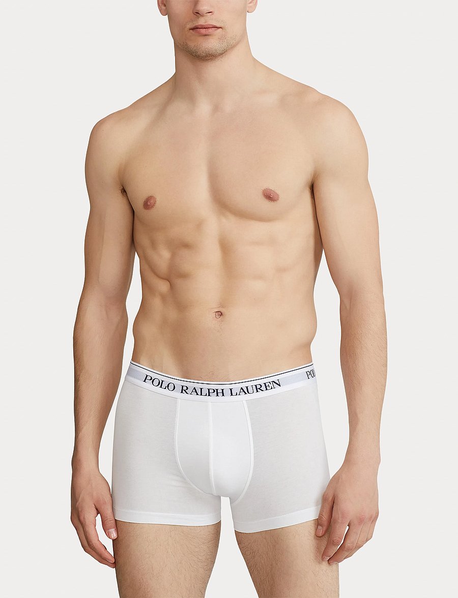 Polo Ralph Lauren - Classic Stretch-Cotton Trunk 3-Pack - multipack underpants - 3pk navy / white - 4