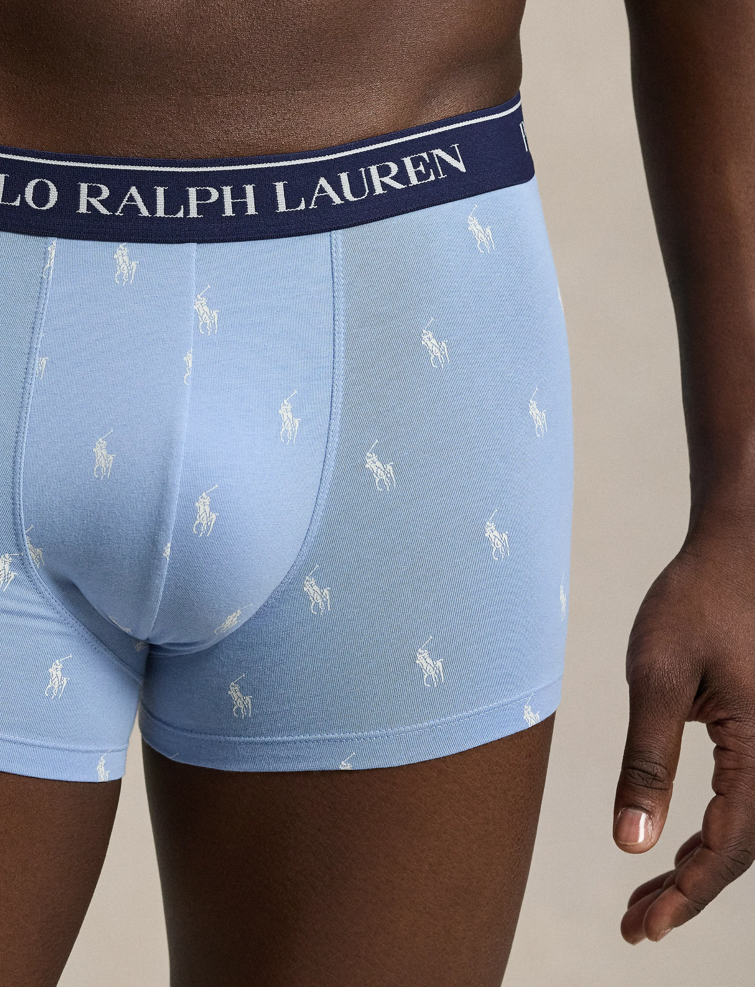 Polo Ralph Lauren - Classic Stretch-Cotton Trunk 3-Pack - unterhosen im multipack - 3pk np nvy/bstblu - 2