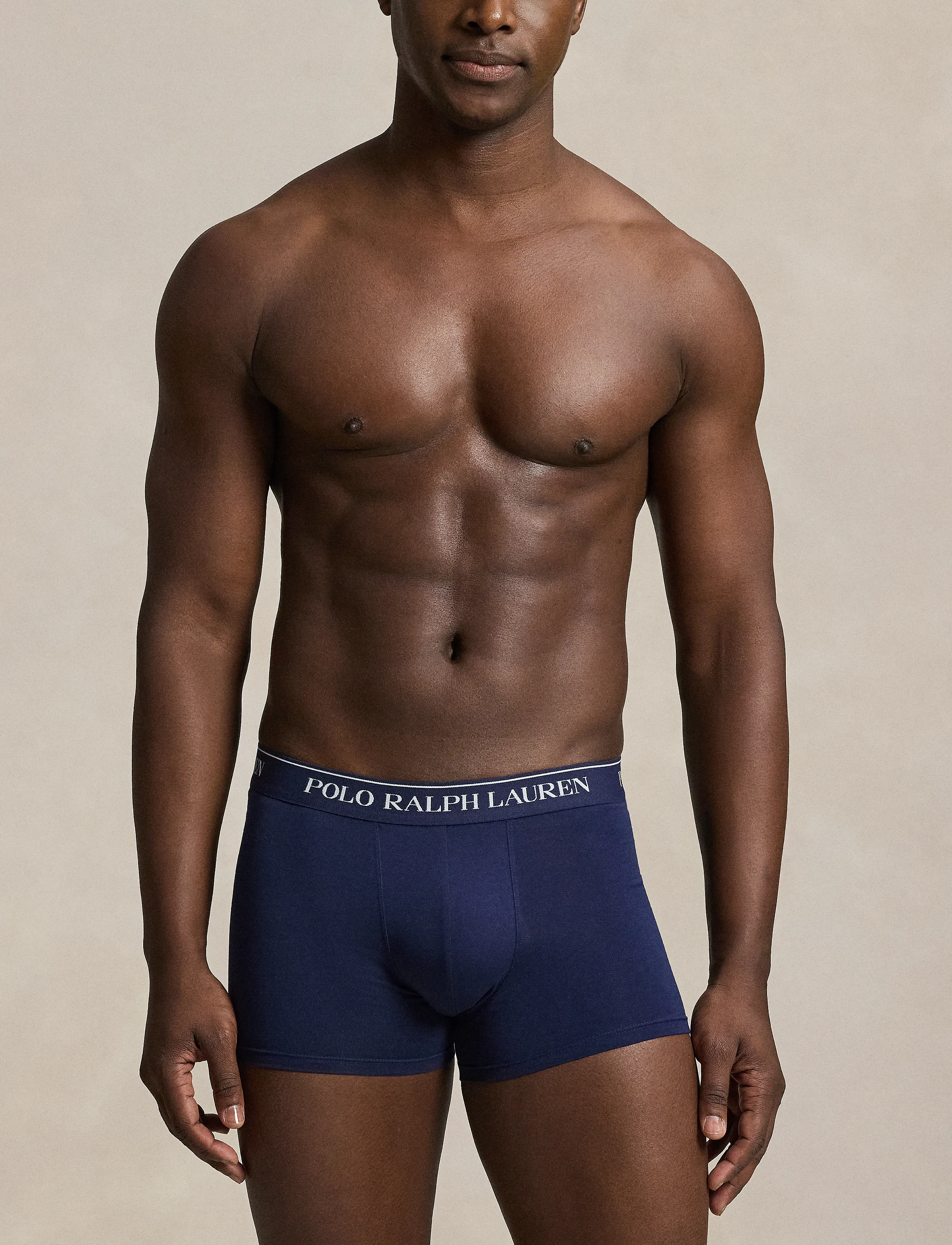 Polo Ralph Lauren - Classic Stretch-Cotton Trunk 3-Pack - unterhosen im multipack - 3pk np nvy/bstblu - 4
