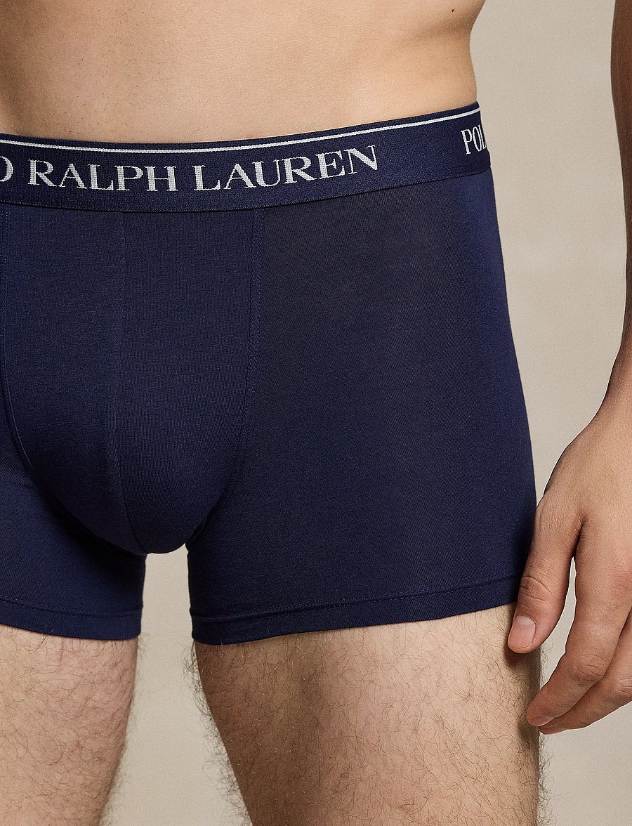Polo Ralph Lauren - Classic Stretch-Cotton Trunk 3-Pack - multipakk aluspüksid - 3pk np nvy/chamb - 2